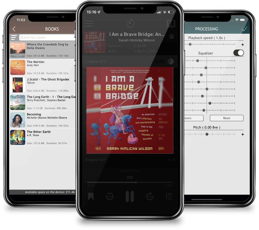 Audiobook I Am a Brave Bridge: An American Girl\'s Hilarious and Heartbreaking Year in the Fledgling Republic of Slovakia by Sarah Hinlicky Wilson