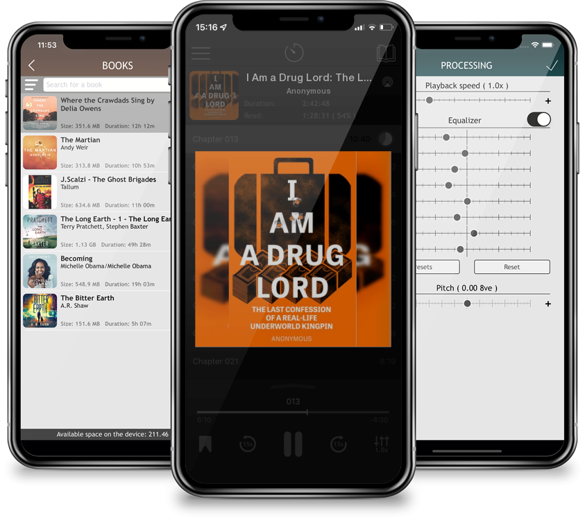 Audiobook I Am a Drug Lord: The Last Confession of a Real-Life Gangster by Anonymous