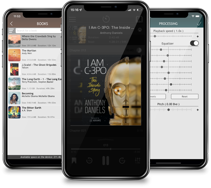 Audiobook I Am C-3PO: The Inside Story: Foreword by J.J. Abrams by Anthony Daniels