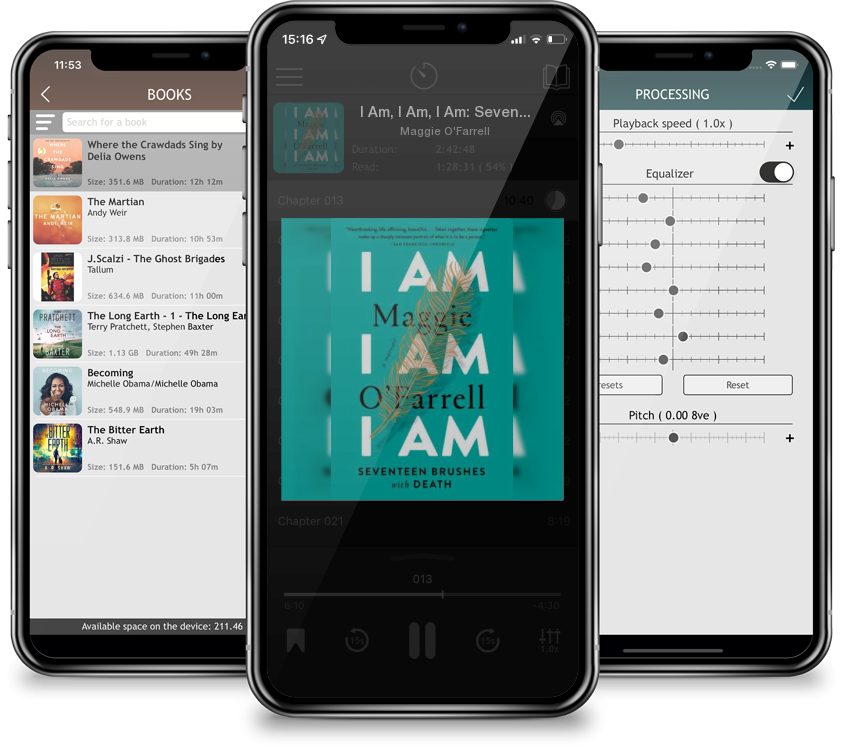 Audiobook I Am, I Am, I Am: Seventeen Brushes with Death by Maggie O'Farrell