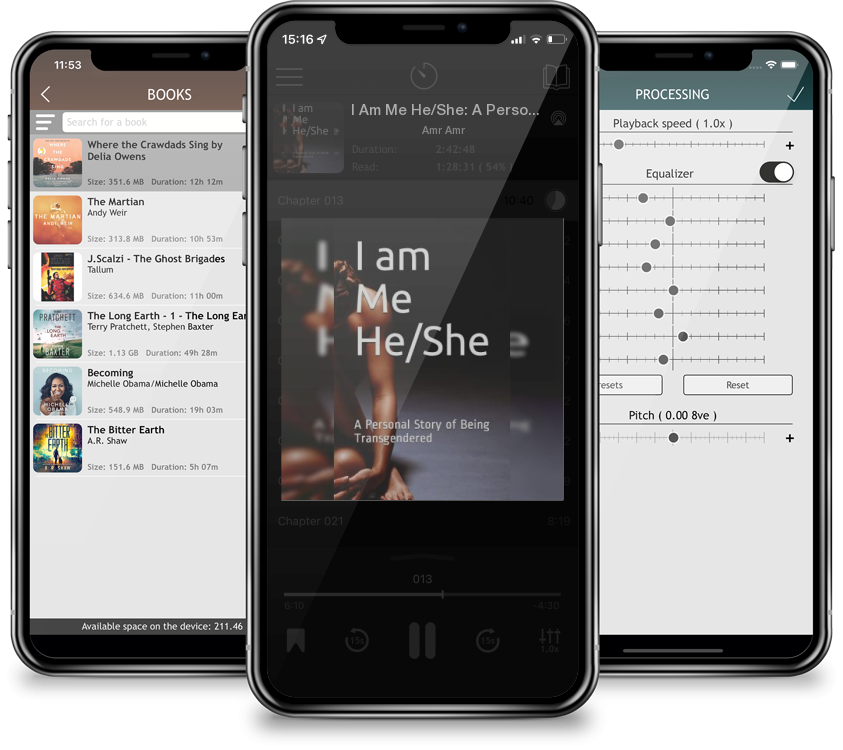 Audiobook I Am Me He/She: A Personal Story of Being Transgendered by Amr Amr