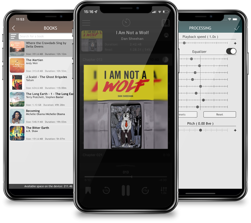 Audiobook I Am Not a Wolf by Dan Sheehan