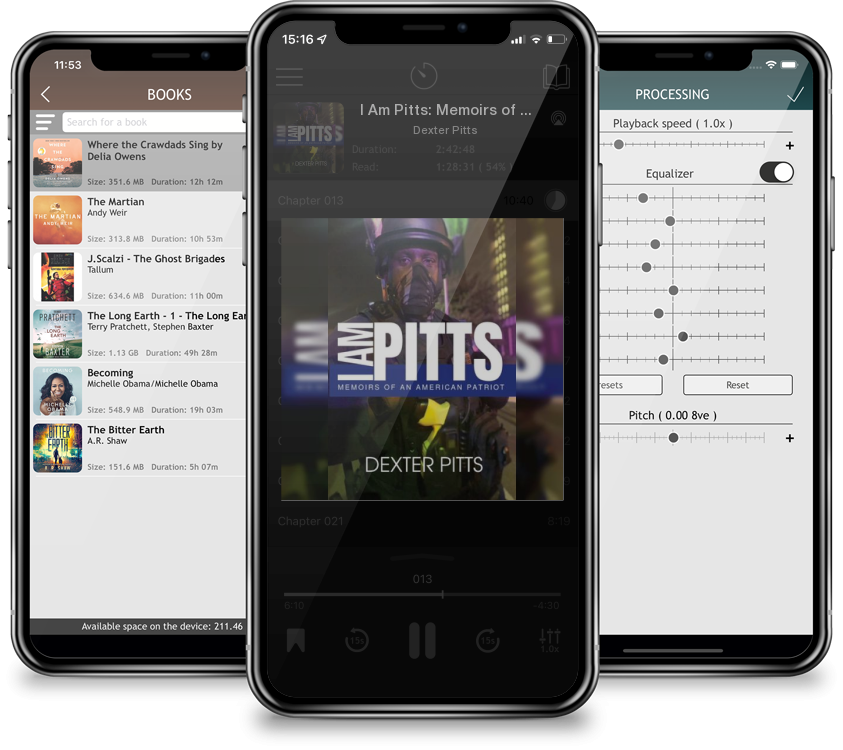 Audiobook I Am Pitts: Memoirs of an American Patriot by Dexter Pitts