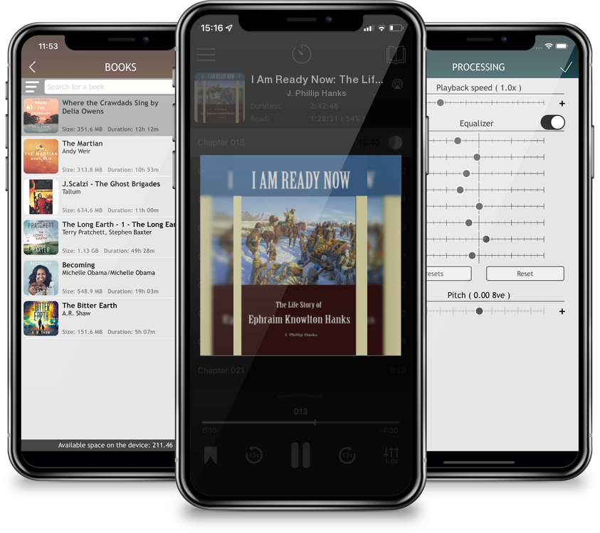 Audiobook I Am Ready Now: The Life Story of Ephraim Knowlton Hanks by J. Phillip Hanks