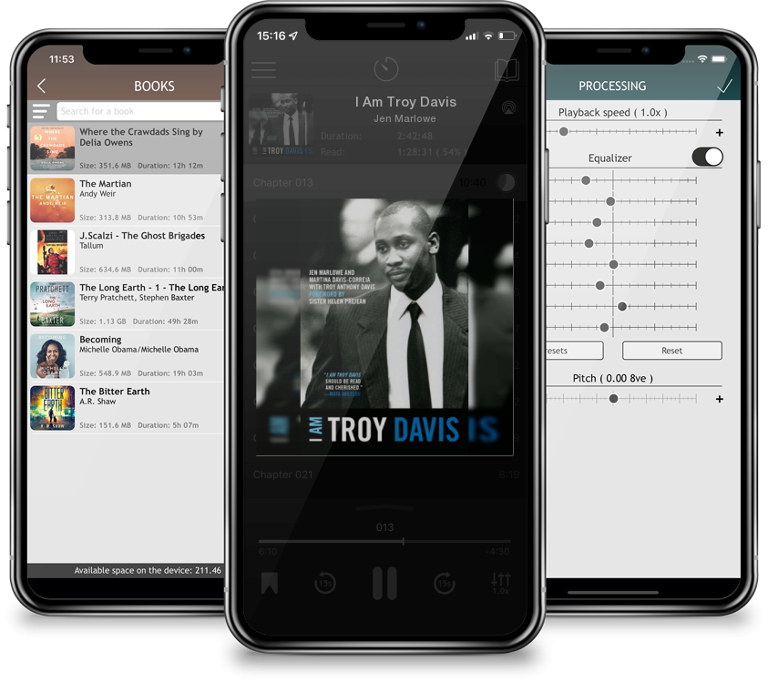 Audiobook I Am Troy Davis by Jen Marlowe