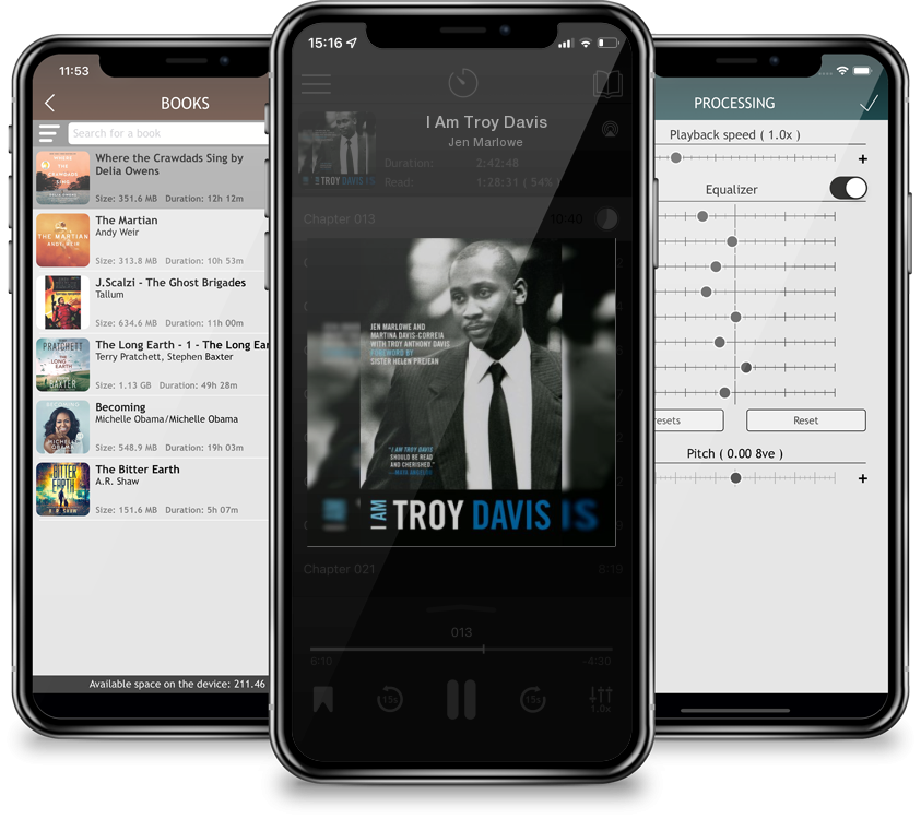 Listen I Am Troy Davis by Jen Marlowe in MP3 Audiobook Player for free