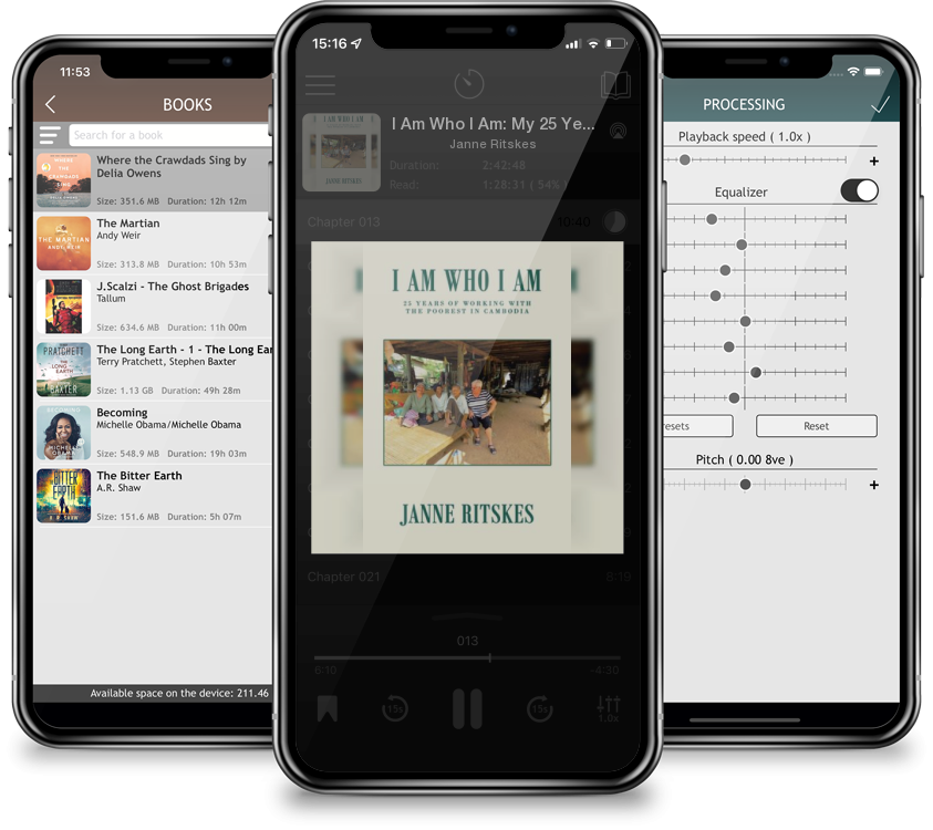 Audiobook I Am Who I Am: My 25 Year Journey with the Poorest in Cambodia. by Janne Ritskes