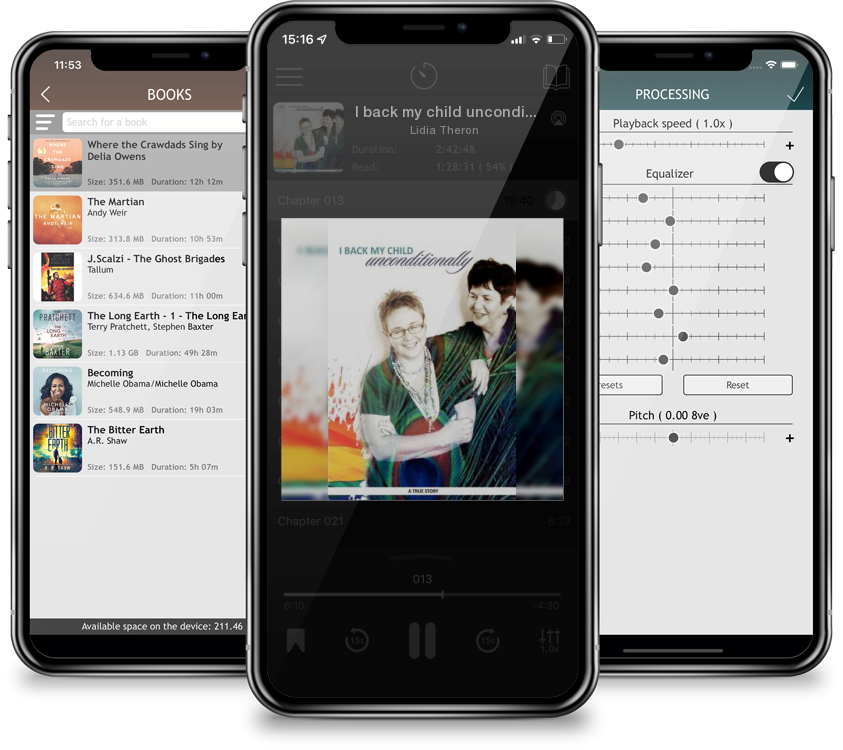 Audiobook I back my child unconditionally: a true story by Lidia Theron
