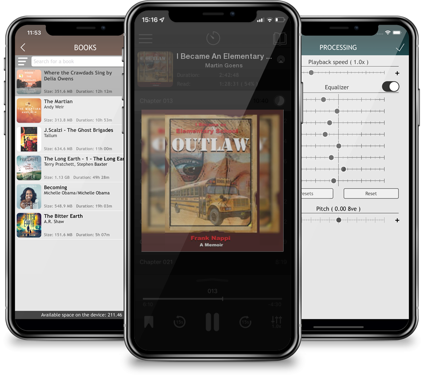 Audiobook I Became An Elementary School Outlaw: A Memoir by Frank Nappi by Martin Goens