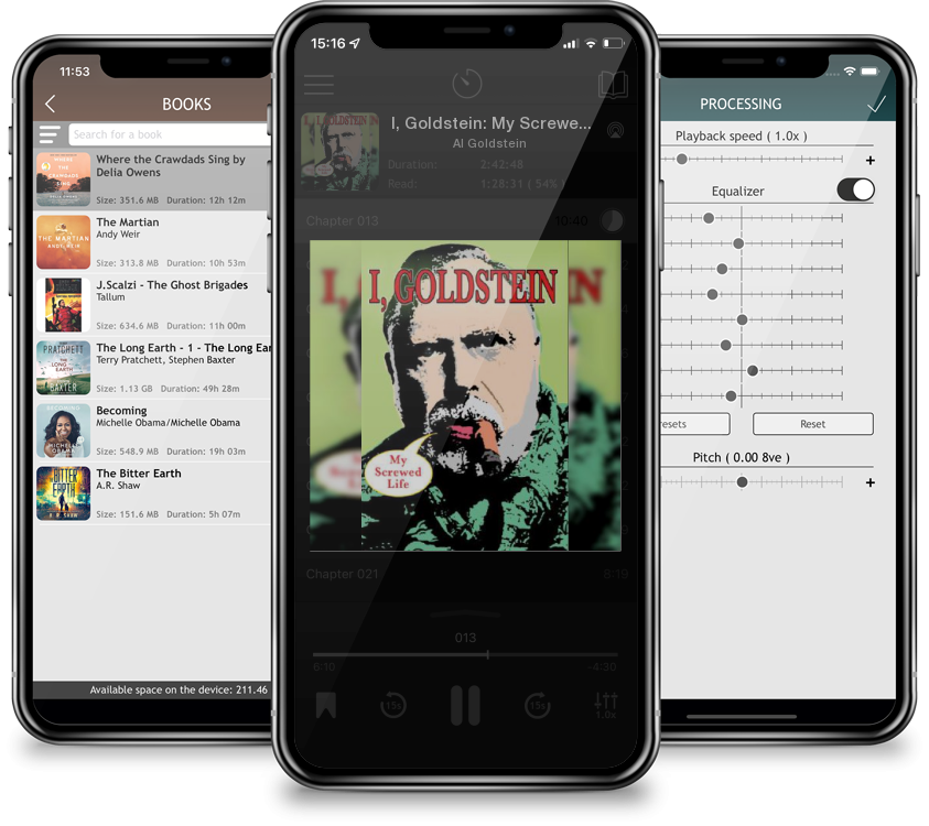 Audiobook I, Goldstein: My Screwed Life by Al Goldstein