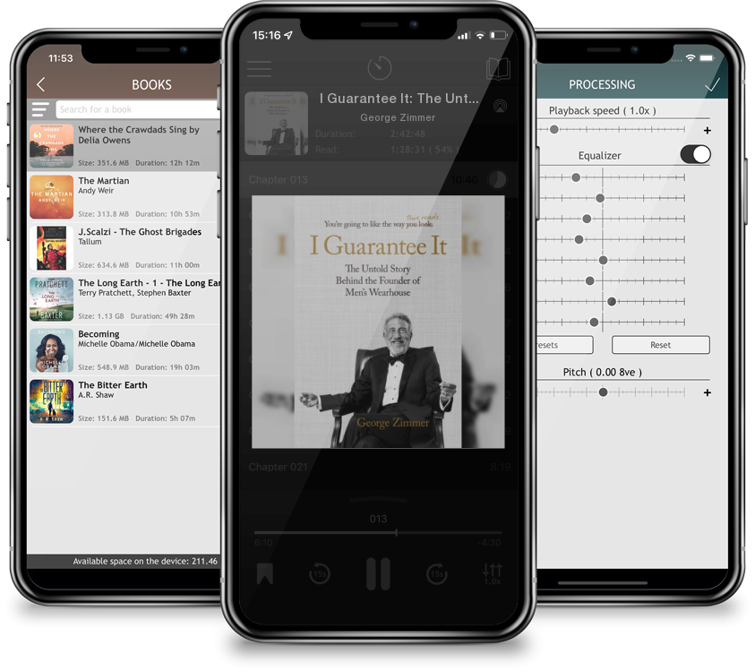 Audiobook I Guarantee It: The Untold Story behind the Founder of Men\'s Wearhouse by George Zimmer