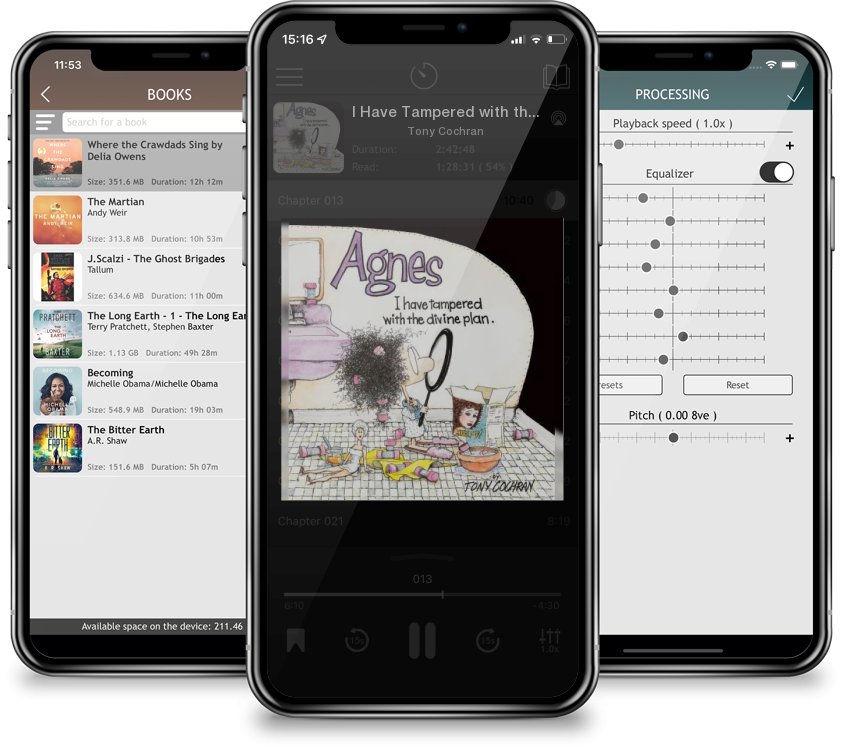 Audiobook I Have Tampered with the Divine Plan by Tony Cochran