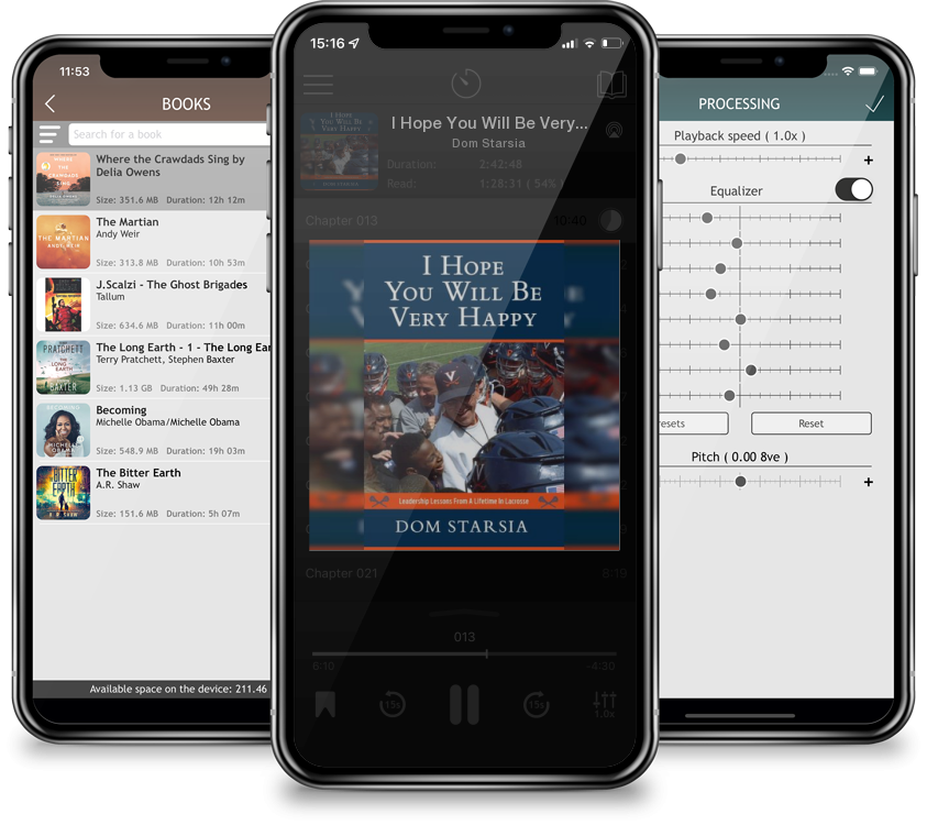 Audiobook I Hope You Will Be Very Happy: Leadership Lessons From a Lifetime in Lacrosse by Dom Starsia