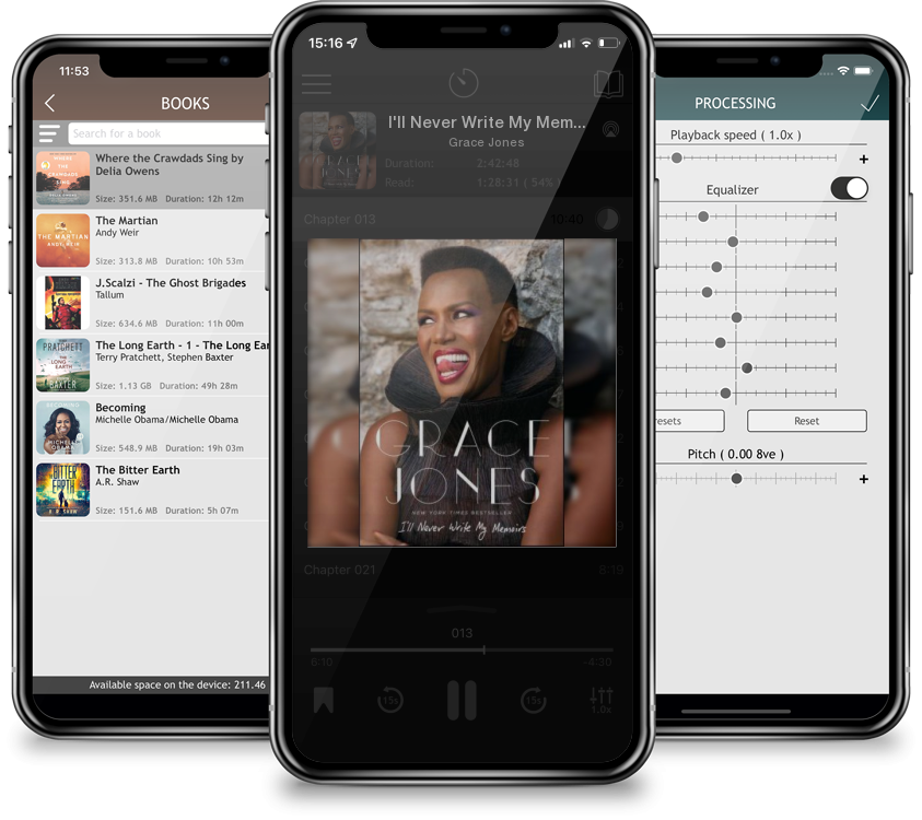 Audiobook I\'ll Never Write My Memoirs by Grace Jones