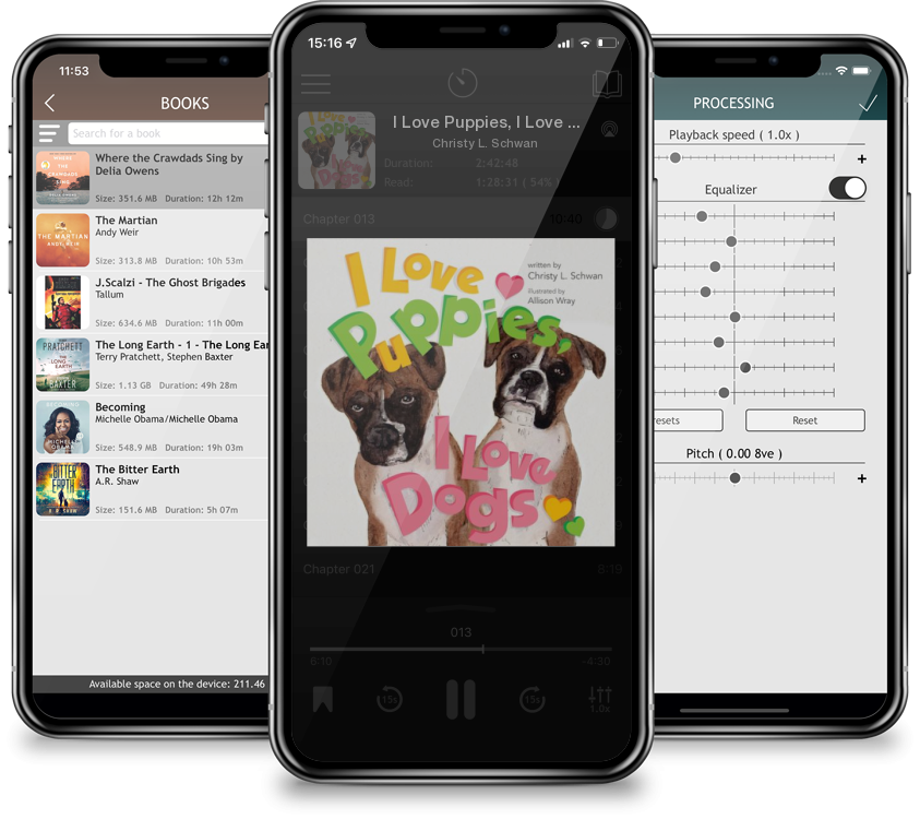 Audiobook I Love Puppies, I Love Dogs by Christy L. Schwan