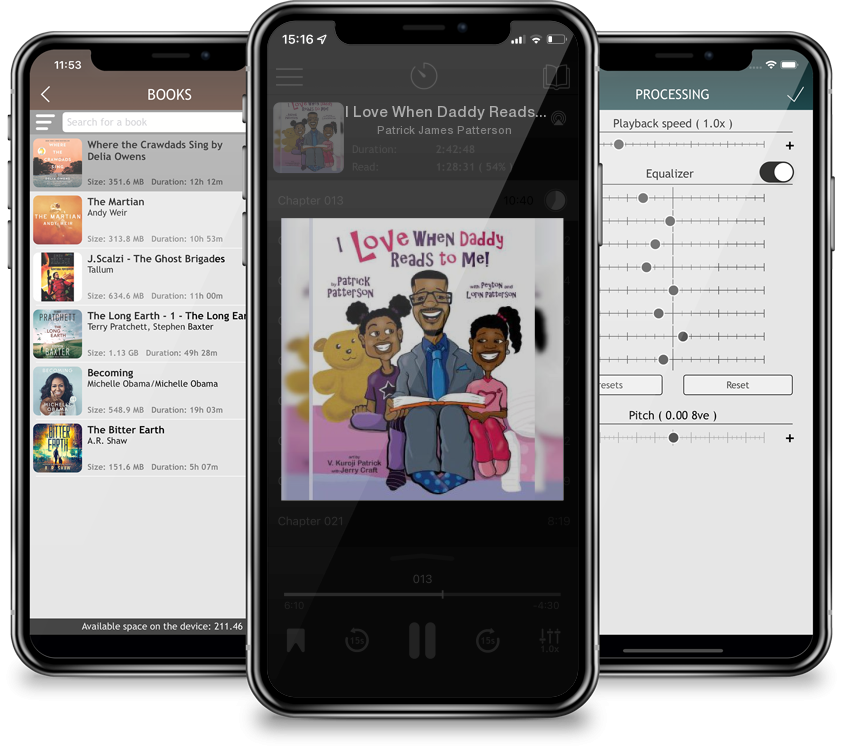 Audiobook I Love When Daddy Reads to Me by Patrick James Patterson
