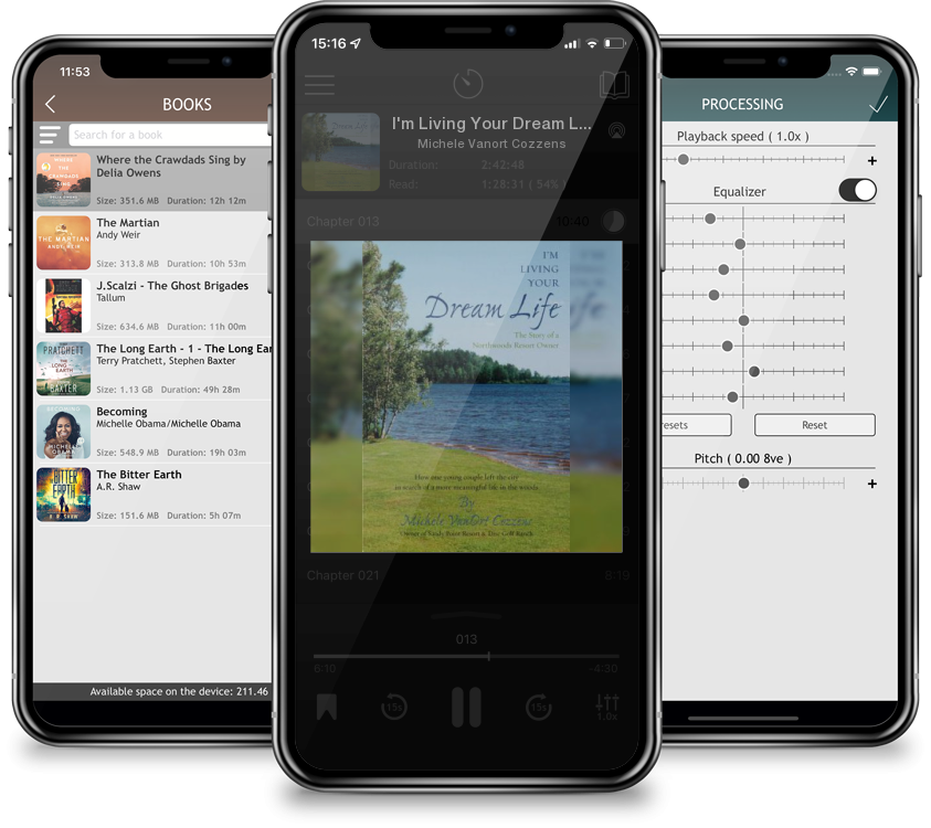 Audiobook I\'m Living Your Dream Life by Michele Vanort Cozzens