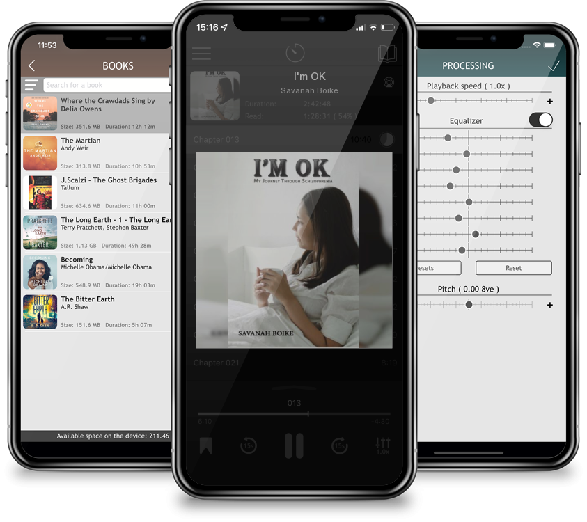 Audiobook I\'m OK by Savanah Boike