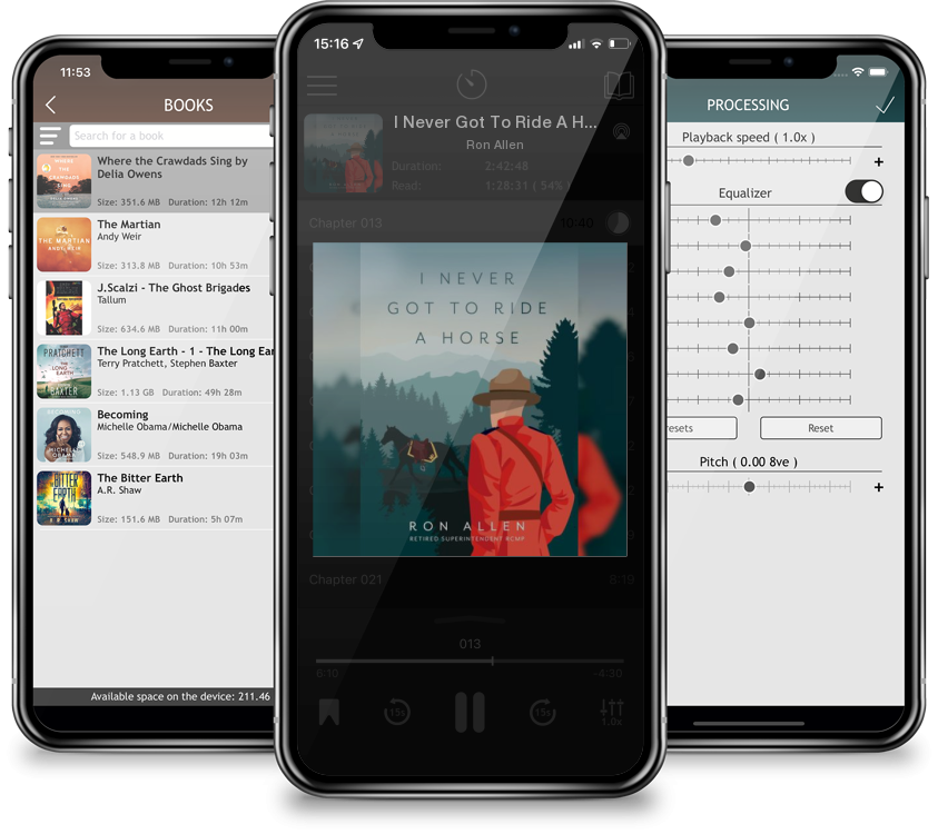 Audiobook I Never Got To Ride A Horse by Ron Allen