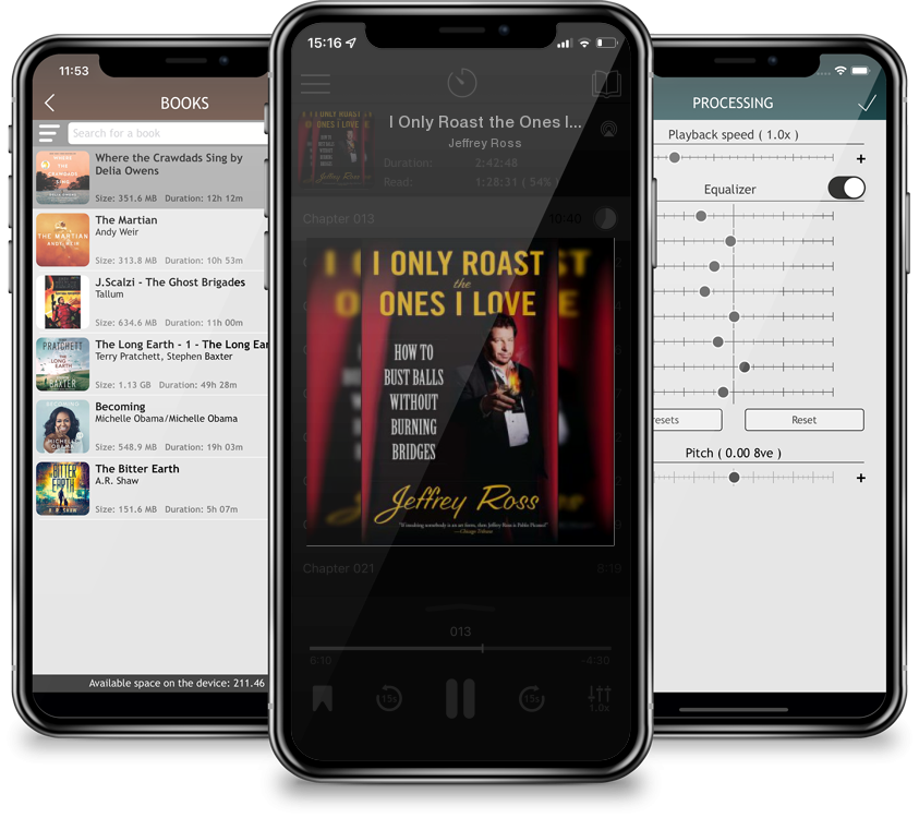 Audiobook I Only Roast the Ones I Love: How to Bust Balls Without Burning Bridges by Jeffrey Ross