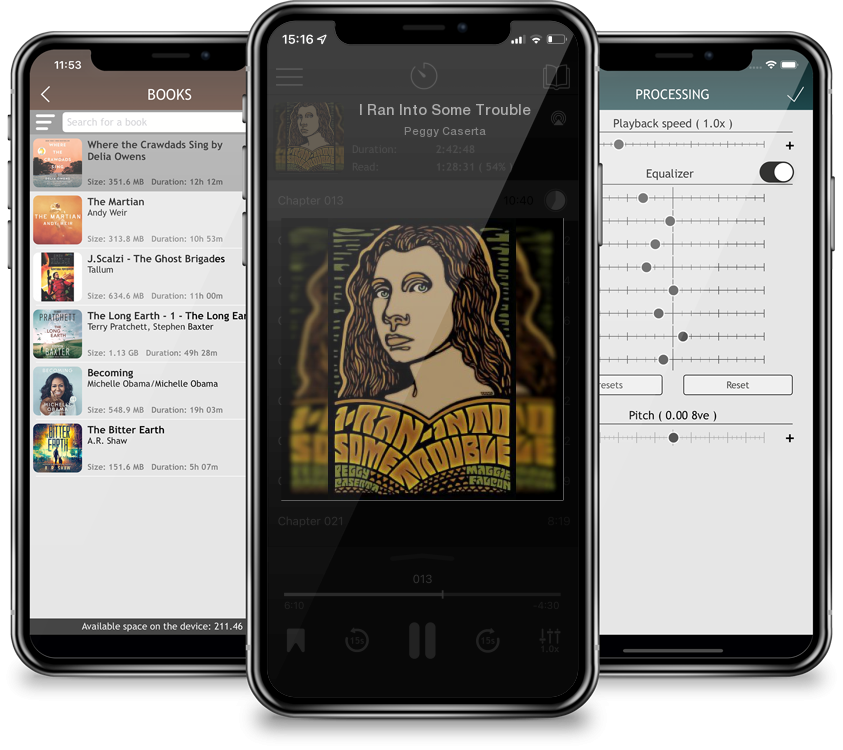 Audiobook I Ran Into Some Trouble by Peggy Caserta