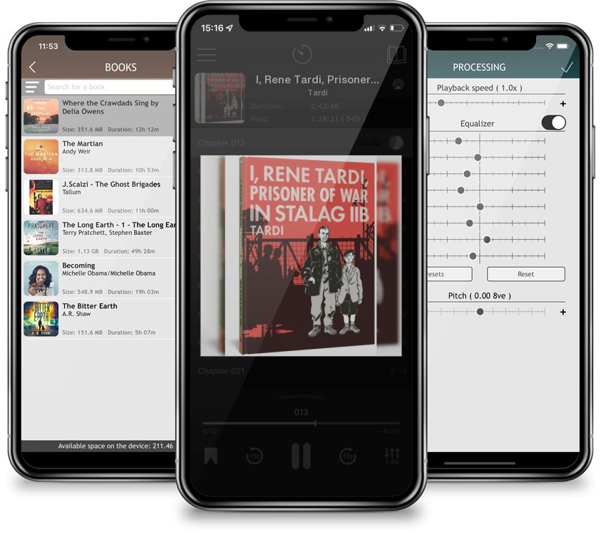Audiobook I, Rene Tardi, Prisoner Of War In Stalag IIB Vol. 1 by Tardi