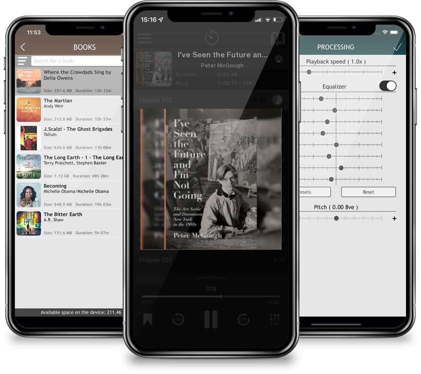 Audiobook I\'ve Seen the Future and I\'m Not Going: The Art Scene and Downtown New York in the 1980s by Peter McGough