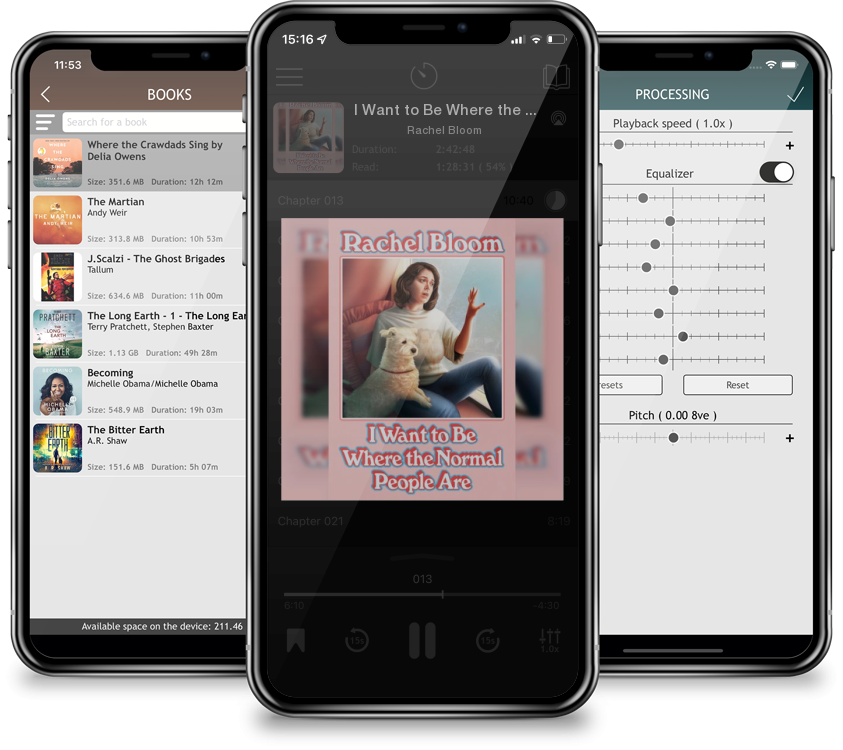 Audiobook I Want to Be Where the Normal People Are by Rachel Bloom