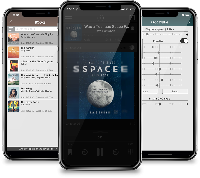 Audiobook I Was a Teenage Space Reporter: From Apollo 11 to Our Future in Space by David Chudwin