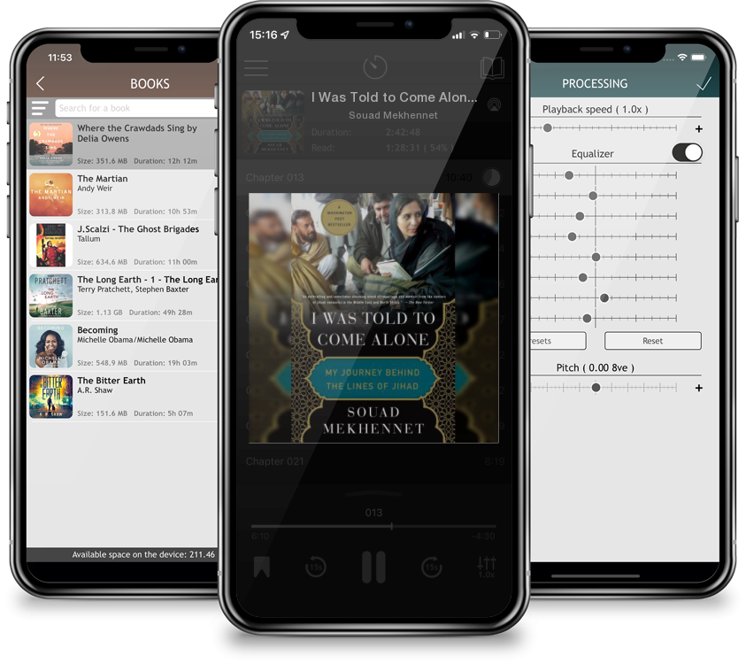 Audiobook I Was Told to Come Alone: My Journey Behind the Lines of Jihad by Souad Mekhennet