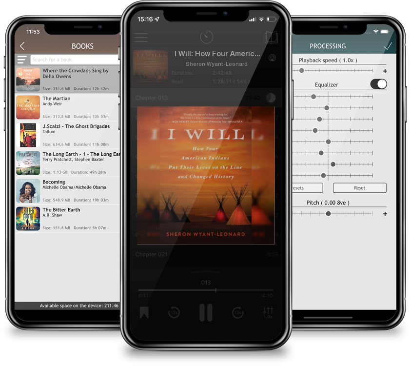 Audiobook I Will: How Four American Indians Put Their Lives on the Line and Changed History by Sheron Wyant-Leonard