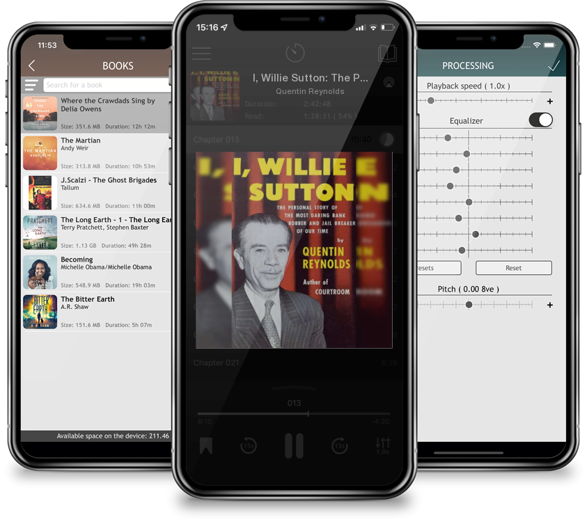 Audiobook I, Willie Sutton: The Personal Story of The Most Daring Bank Robber and Jail Breaker of Our Time by Quentin Reynolds
