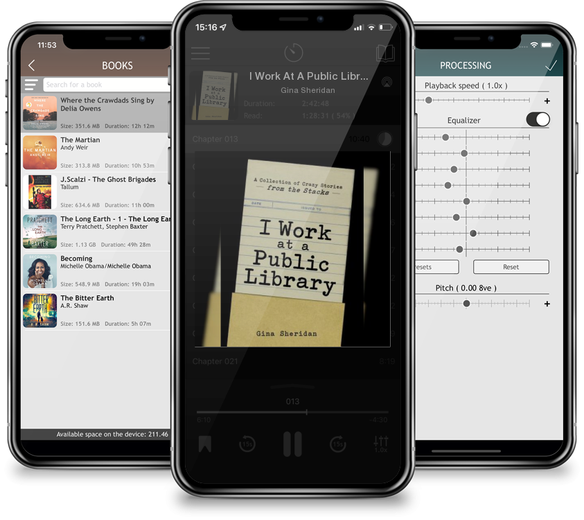 Audiobook I Work At A Public Library: A Collection of Crazy Stories from the Stacks by Gina Sheridan