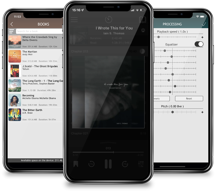 Audiobook I Wrote This for You by Iain S. Thomas