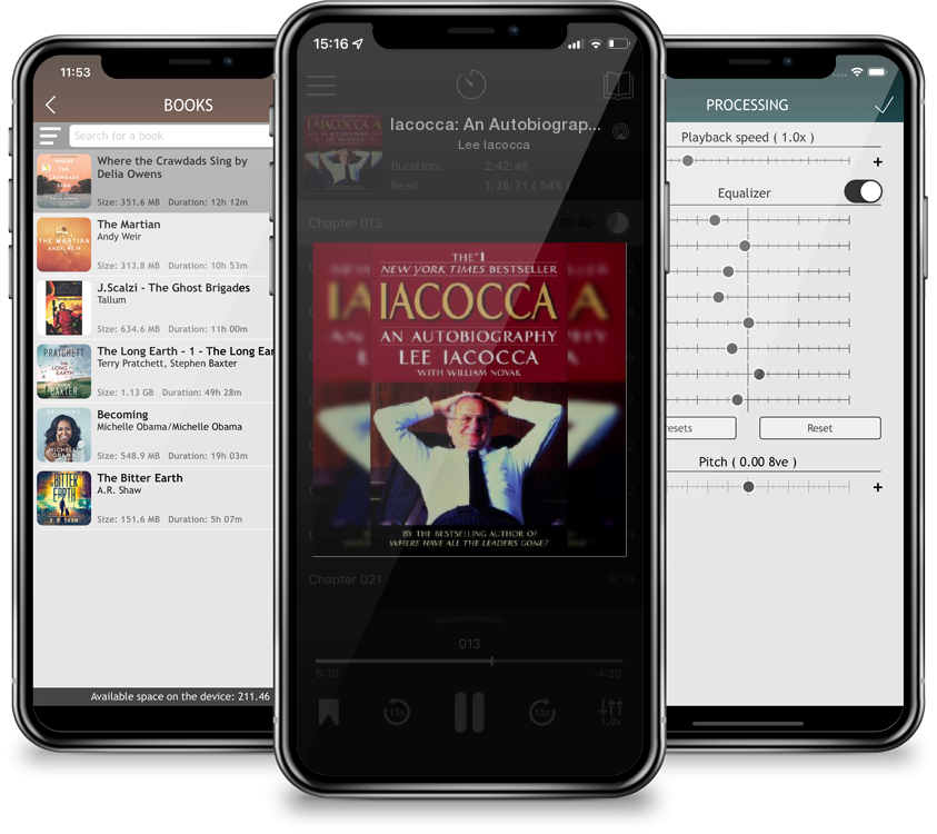 Audiobook Iacocca: An Autobiography by Lee Iacocca