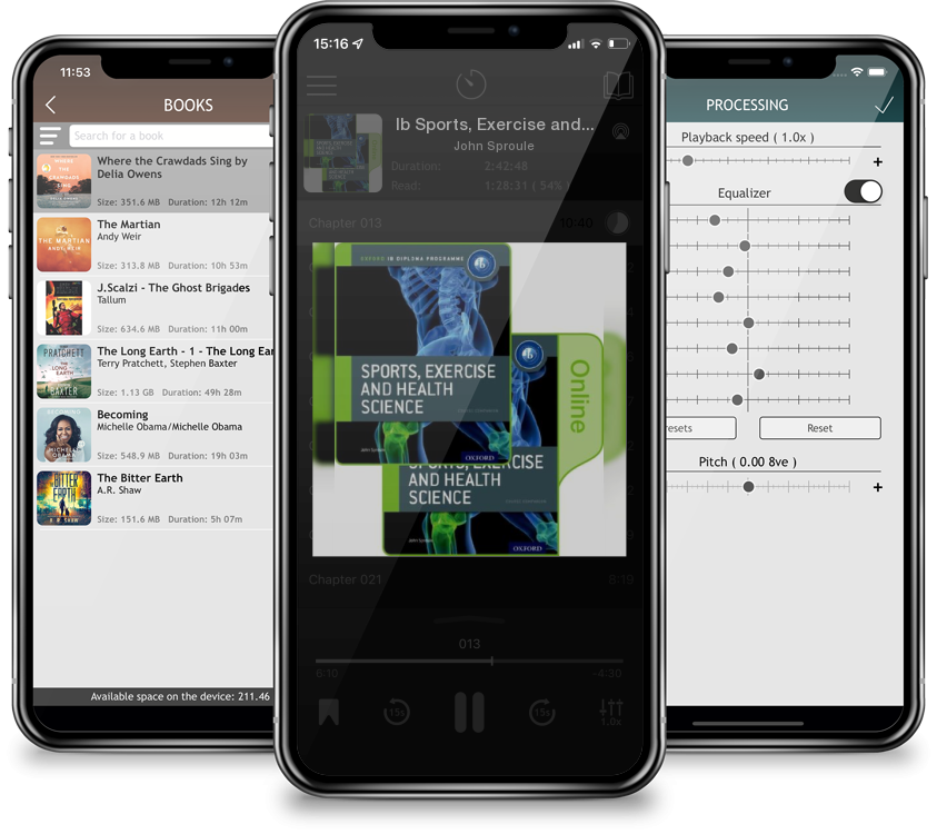 Audiobook Ib Sports, Exercise and Health Science Print and Online Course Book Pack by John Sproule