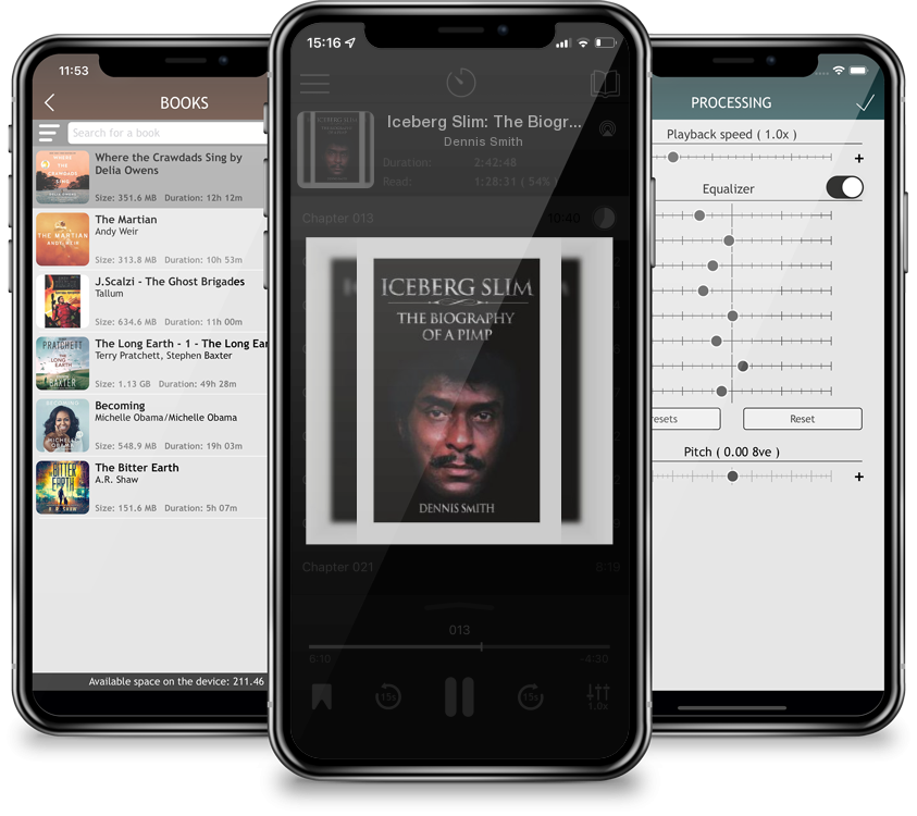 Audiobook Iceberg Slim: The Biography of a Pimp by Dennis Smith