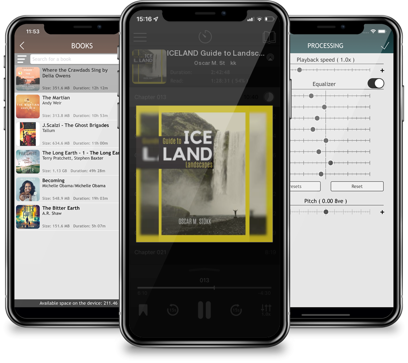 Audiobook ICELAND Guide to Landscapes: Great Photos, Ideas, Info, and Emotions for Your Next Trip by Oscar M. Stökk