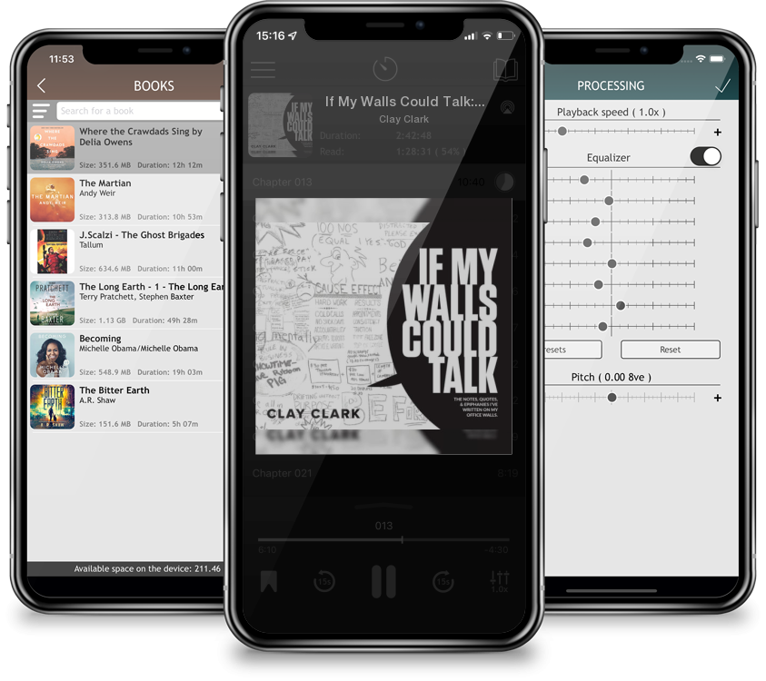 Audiobook If My Walls Could Talk: The Notes, Quotes, & Epiphanies I\'ve Written On My Office Walls by Clay Clark