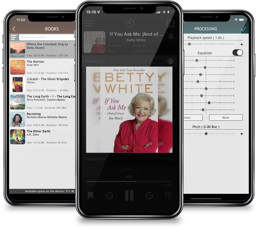 Listen If You Ask Me: (And of Course You Won't) by Betty White in MP3 Audiobook Player for free