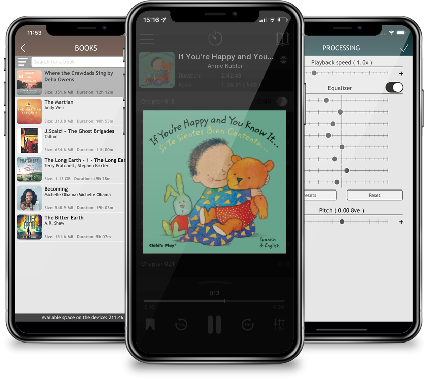 Audiobook If You\'re Happy and You Know It.../Si Te Sientes Bien Contento... (Baby Board Books) (Board Books) by Annie Kubler