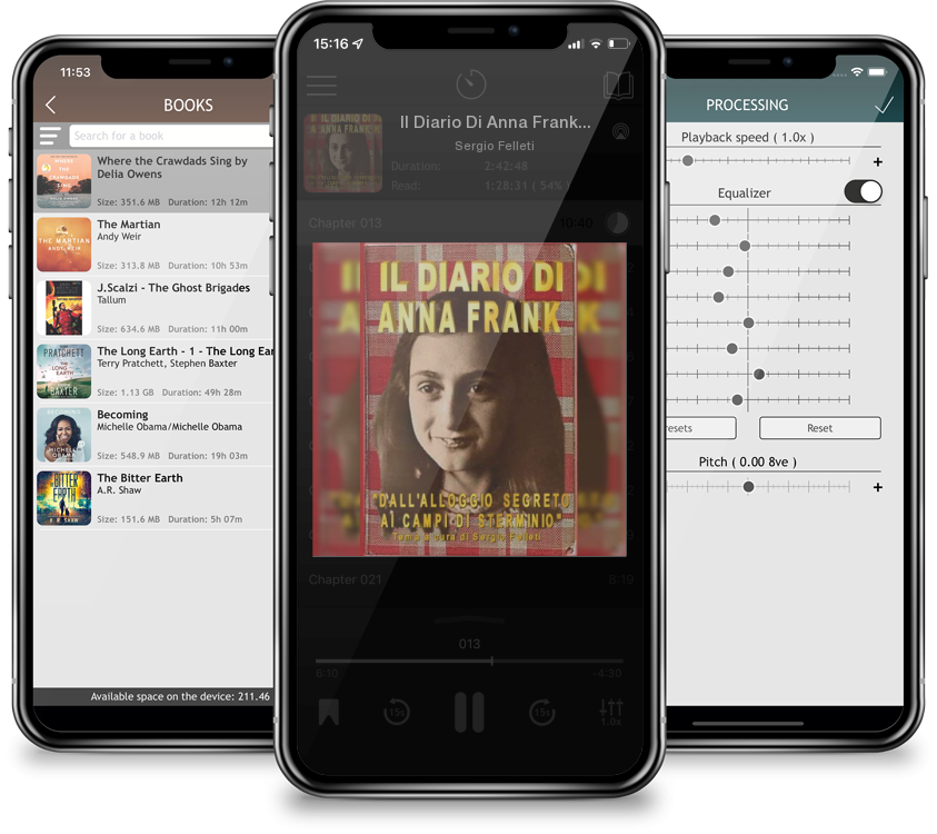 Audiobook Il Diario Di Anna Frank: Dall\'alloggio segreto ai Campi di sterminio - Tema a cura di Sergio Felleti by Sergio Felleti