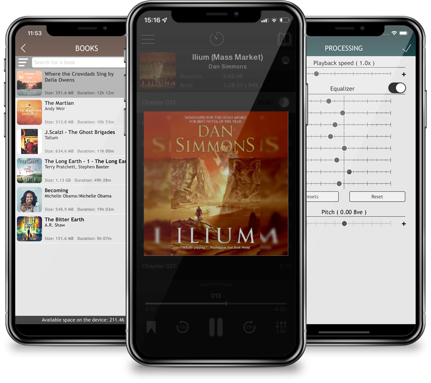 Audiobook Ilium (Mass Market) by Dan Simmons