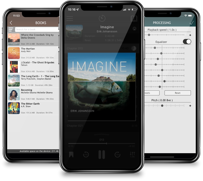 Audiobook Imagine by Erik Johansson