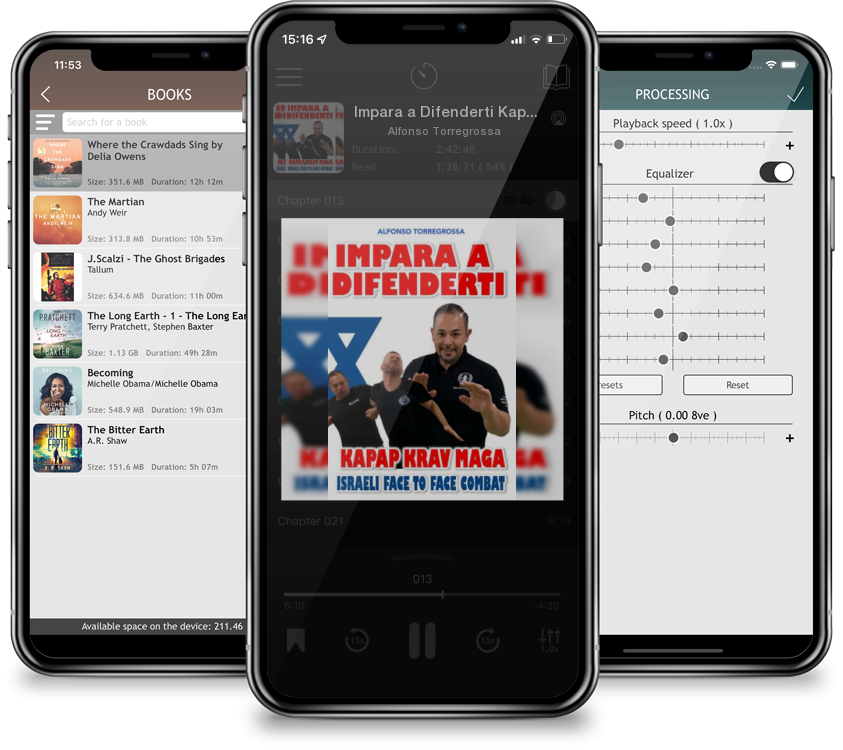 Audiobook Impara a Difenderti Kapap Krav Magà by Alfonso Torregrossa