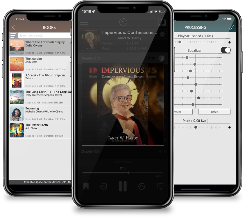 Audiobook Impervious: Confessions of a Semi-Retired Deviant by Janet W. Hardy