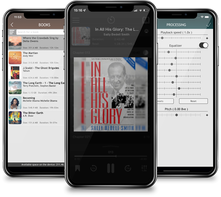 Audiobook In All His Glory: The Life and Times of William S. Paley and the Birth of Modern Broadcasting by Sally Bedell Smith
