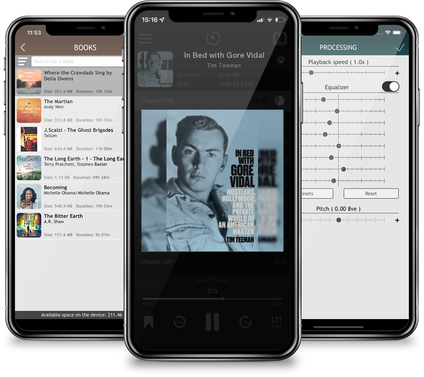 Audiobook In Bed with Gore Vidal by Tim Teeman
