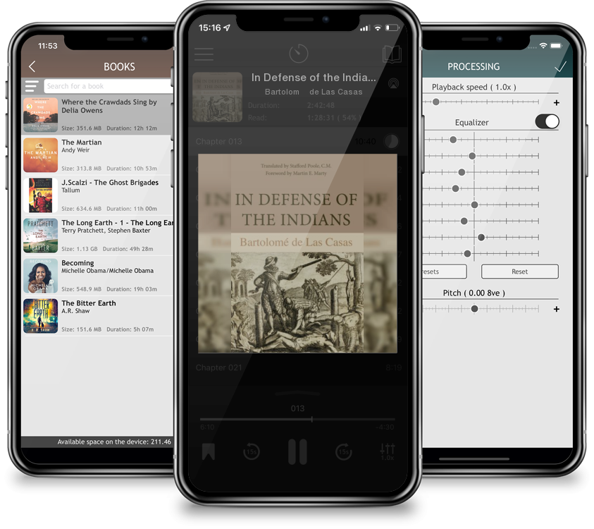 Audiobook In Defense of the Indians by Bartolomé de Las Casas