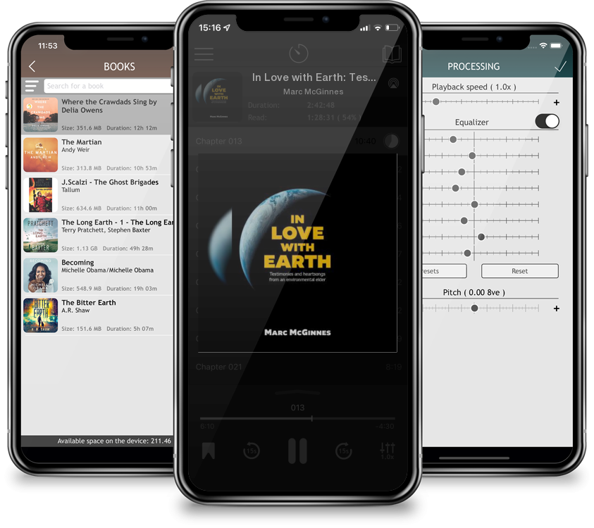 Audiobook In Love with Earth: Testimonies and Heartsongs of an Environmental Elder by Marc McGinnes